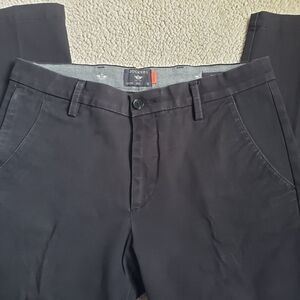 DOCKERS Slim Black Straight Fit Chinos Pants | Men 31x32
